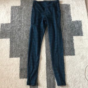 High-Waisted Warmhand Stripe Heather Legging